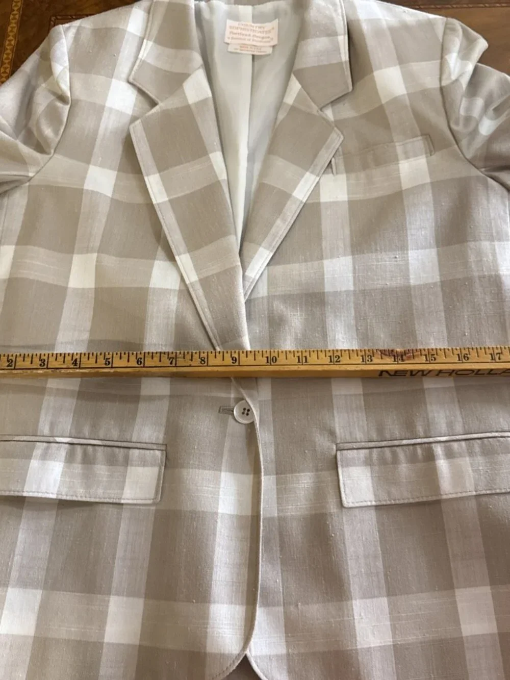 Vintage Pendleton Country Sophisticates Check Blazer Womens 10 Classic Heritage